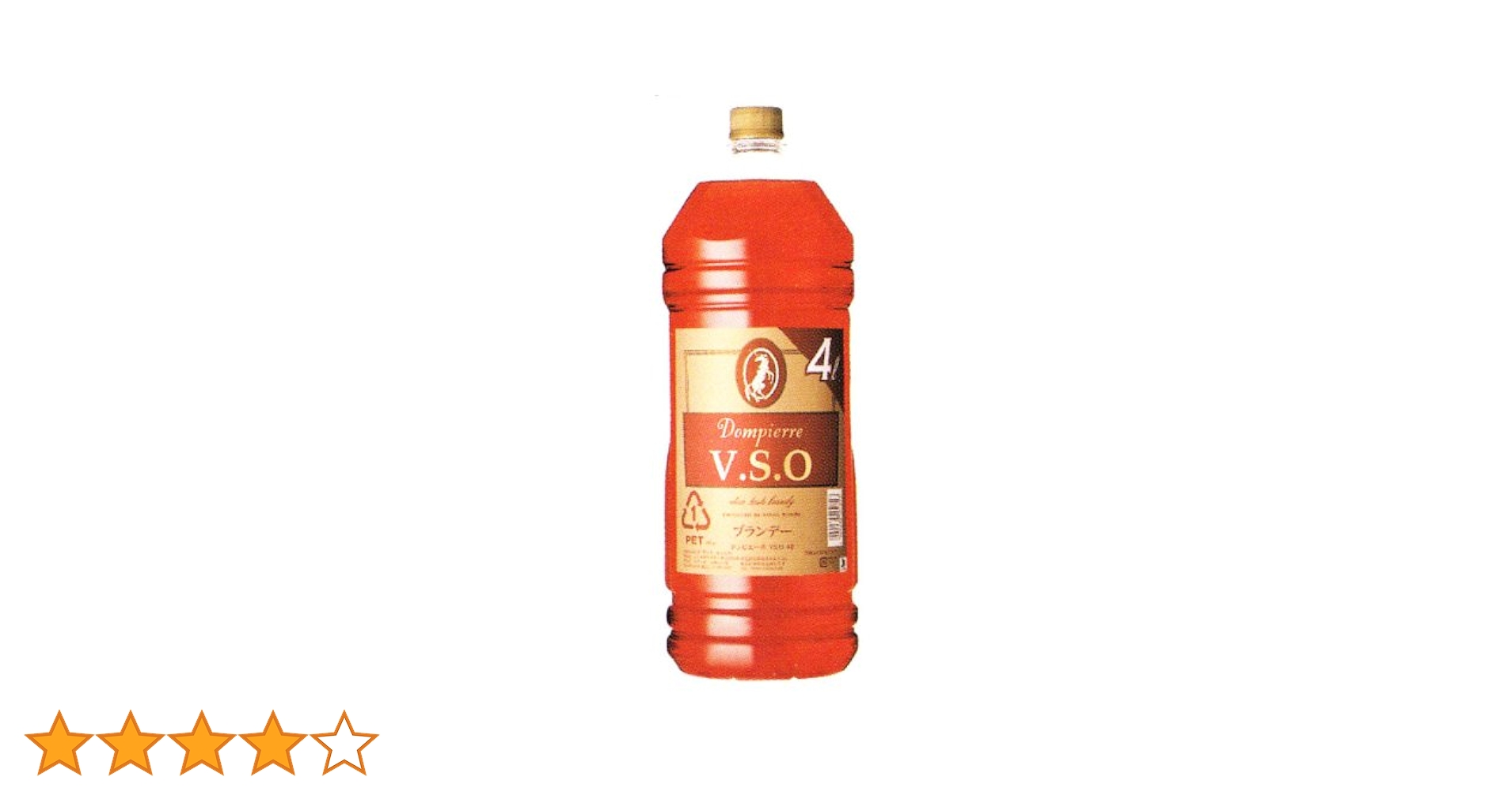 Amazon.co.jp: ニッカ ドンピエール VSO ペットボトル 4L